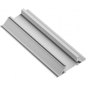 Алюминиевый профиль GTV GLAX PA-GLAXNBDW3M16-AL торцевой, двухсторонний 2 м Алюминиевый профиль GTV GLAX PA-GLAXNBDW3M16-AL торцевой, двухсторонний 2 м