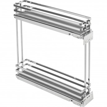 Двухуровневая боковая корзина GTV MOVIX PRO 200 KO-200BO-01, хром Двухуровневая боковая корзина GTV MOVIX PRO 200 KO-200BO-01, хром