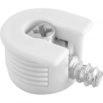 Эксцентриковая стяжка белая GTV MM-FI20X6X7-PL10-A-1T Эксцентриковая стяжка белая GTV MM-FI20X6X7-PL10-A-1T