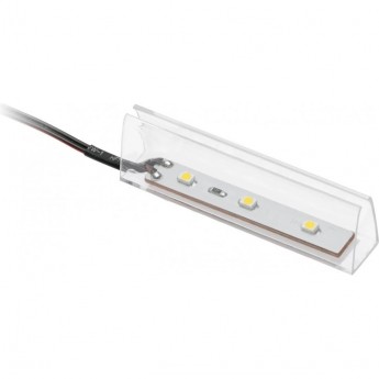 Клипса пластиковая осветительная к стеклянным полкам , синий GTV LD-KLPNB-00N