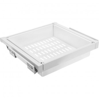 Корзина для белья перфорированная, белая, с доводчиком полного выдвижения GTV WG-KOSZM70-10 Корзина для белья перфорированная, белая, с доводчиком полного выдвижения GTV WG-KOSZM70-10