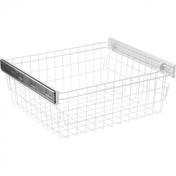 Корзина для белья SMART 900 на шариковых направляющих с доводчиком, белая GTV W-WKO90-VE-10 Корзина для белья SMART 900 на шариковых направляющих с доводчиком, белая GTV W-WKO90-VE-10