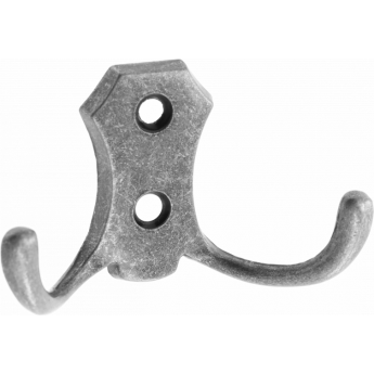 Крючок мебельный, античное серебро GTV WZ-B0-K24-07 Крючок мебельный, античное серебро GTV WZ-B0-K24-07