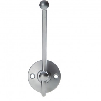 Крючок мебельный GTV WZ-D-117-05 алюминий Крючок мебельный GTV WZ-D-117-05 алюминий