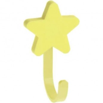 Крючок мебельный, звезда, желтый GTV WM-STAR-ZT Крючок мебельный, звезда, желтый GTV WM-STAR-ZT