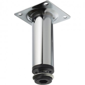 Ножка мебельная D-100, цвет хром GTV NM-BD-100-01 Ножка мебельная D-100, цвет хром GTV NM-BD-100-01