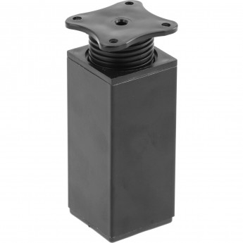 Ножка мебельная квадратная DAKP-27, цвет черный GTV NM-DAK27-060-20 Ножка мебельная квадратная DAKP-27, цвет черный GTV NM-DAK27-060-20