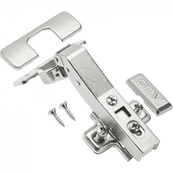 Петля ZM-НСKT 30 градусов угловая самозакрывающаяся с планкой GTV ZM-HCKT30-BE-S Петля ZM-НСKT 30 градусов угловая самозакрывающаяся с планкой GTV ZM-HCKT30-BE-S