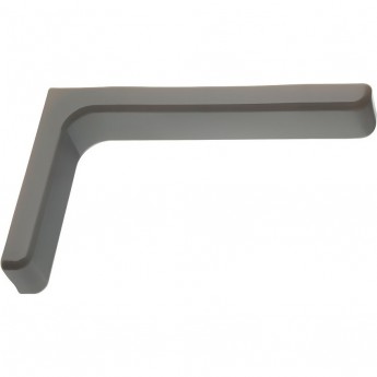 Полкодержатель GTV WB-WS-18-060 L- 180мм серый (комплект 2 шт) Полкодержатель GTV WB-WS-18-060 L- 180мм серый (комплект 2 шт)