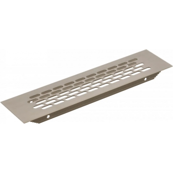 Решетка вентиляционная GTV 245х60 мм, светлый антрацит Решетка вентиляционная GTV 245х60 мм, светлый антрацит
