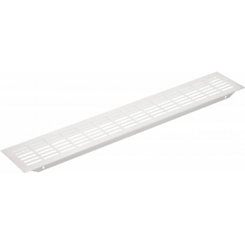 Решетка вентиляционная GTV 480х80 мм, шлифованная сталь Решетка вентиляционная GTV 480х80 мм, шлифованная сталь