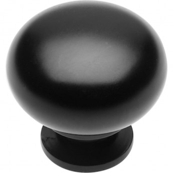 Ручка-кнопка BERGAMO, черный матовый GTV GS-BERGA-1-20M Ручка-кнопка BERGAMO, черный матовый GTV GS-BERGA-1-20M