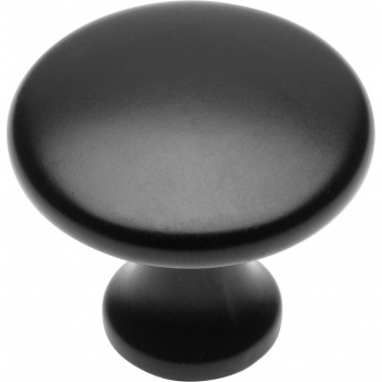 Ручка-кнопка UDINE, черный матовый GTV GZ-UDINE-1-20M Ручка-кнопка UDINE, черный матовый GTV GZ-UDINE-1-20M