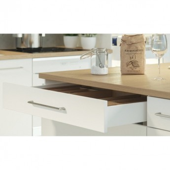 Выдвижной ящик GTV AXIS PRO L450 PB-AXISPRO-KPL450A1 низкий белый