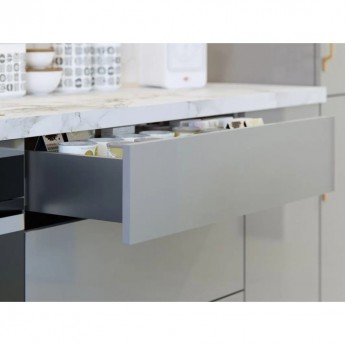 Выдвижной ящик GTV AXIS PRO L500 PB-AXISPRO-P2O-KPL500A низкий антрацит Выдвижной ящик GTV AXIS PRO L500 PB-AXISPRO-P2O-KPL500A низкий антрацит