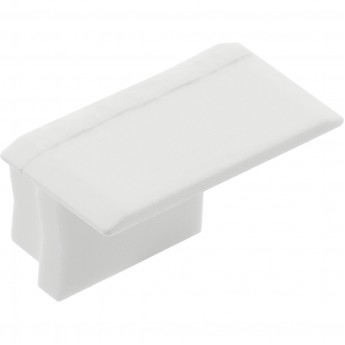 Заглушка GTV PA-ZASGLAXMW-10 для профиля GLAX MINI врезного высокого, цвет белый 10 шт