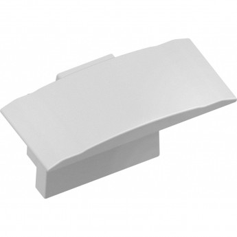 Заглушка GTV PA-ZASGLAXMW-00 для профиля GLAX MINI врезного высокого, цвет серебристый 10 шт