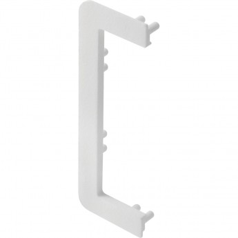 Заглушка открытая для C-профиля VELLO GTV PA-ZASVELLO-CN-10 белая Заглушка открытая для C-профиля VELLO GTV PA-ZASVELLO-CN-10 белая