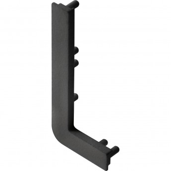 Заглушка открытая левая для L-профиля VELLO GTV PA-ZASVELLO-LNL-20M черная Заглушка открытая левая для L-профиля VELLO GTV PA-ZASVELLO-LNL-20M черная